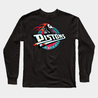 detroit pistons x rapper edition Long Sleeve T-Shirt